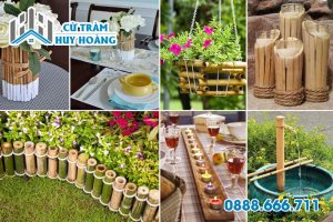 Cải tạo không gian nhà ở bằng tre trúc